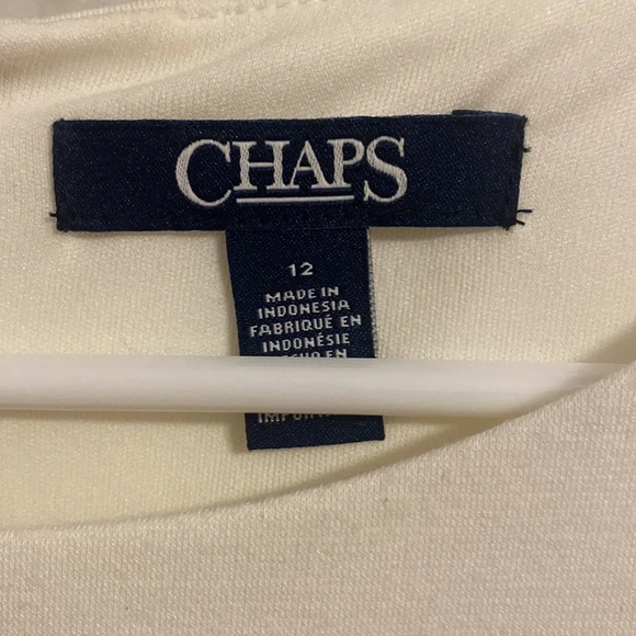 FINAL PRICE NWT Chaps Quarter Sleeve Dress - Picture 2 of 6